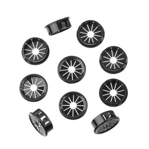 ZYJC สายไฟมีสาย โต๊ะบนโต๊ะ แหวนปิดผนึก คอมพิวเตอร์สำหรับคอมพิวเตอร์ ที่เสียบรู กล่องสายเคเบิล ฝาปิดช่องสายเคเบิล ที่เก็บสายไฟผ่าน ที่จัดเก็บสายไฟ ปะเก็น grommets