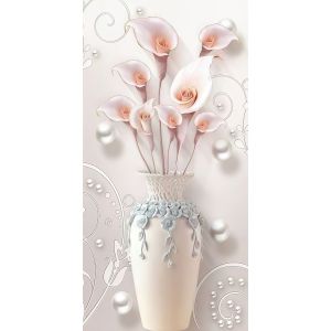 Lukisan Dinding Bunga Realistis Dekorasi Estetika Motif Botani Hidup untuk Kamar Ruang Tamu MURAL - 108