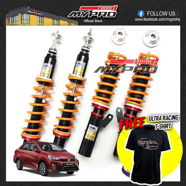 🔥Adjustable🔥 Perodua BEZZA HWL ST-1 ST1 Adjustable Suspension | Lazada