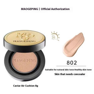 MAOGEPING Flawless Cushion Liquid Foundation Air Cushion BB Cream Nourishing Concealer Long Lasting Makeup Air Facial Makeup