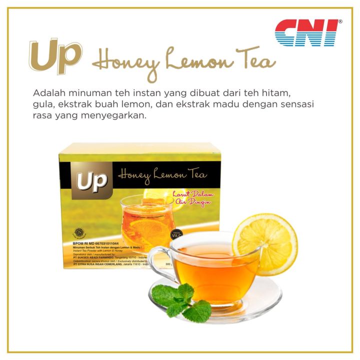 Rh Tea RH - PER SACHET UP HONEY LEMON TEA CNI ASLI ORIGINAL TEH MADU ISI ...