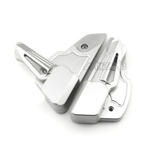 For VESPA Sprint Primavera 150 Rear Passenger Foot Peg Aluminum Foot Steps Pedals