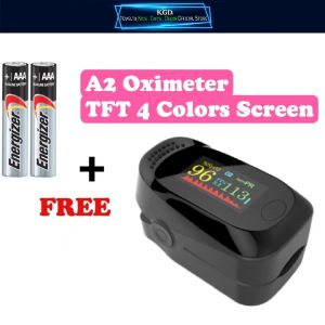 Medical Finger Pulse Oximeter High Quality IC Chips OLED Screen Version 5.0 | Healthcare Blood Oxygen Level Monitor Finger Pulse Oxymeter Fingertip Pulse Oximeter Monitor | Oksimeter Darah Oksigen | 血氧 | 血氧仪 | KKM