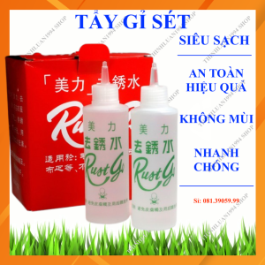 Tẩy gỉ sét gỉ sắt quần áo siêu sạch