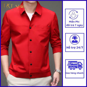 Áo khoác Áo nam T&T tay lỡ cúc bấm mang phóng cách trẻ trung lịch lãm H55