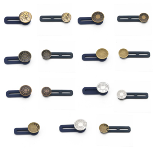 Trousers Waist Button Extender Trousers Waist Extension Button for Clothing Pants Jeans Elastic Waistband Extenders