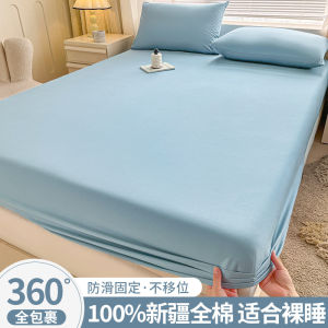 【累计热销4255.4万+件】茧缘纯棉床笠单件100全棉2025新款床单人三件套床垫保护套床罩套3