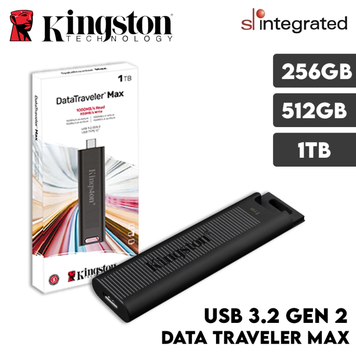 DataTraveler Max USB 3.2 Gen 2 Flash Drive TypeC [256GB/512GB/1TB