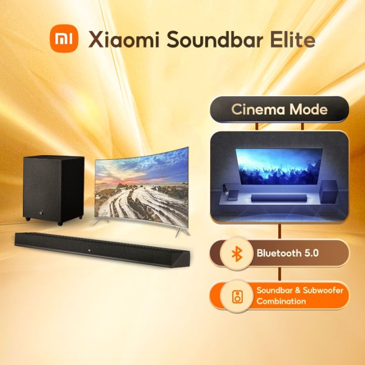 Xiaomi TV SoundBar Cinema Edition Bluetooth 5.0 Elite Speaker 100w ...