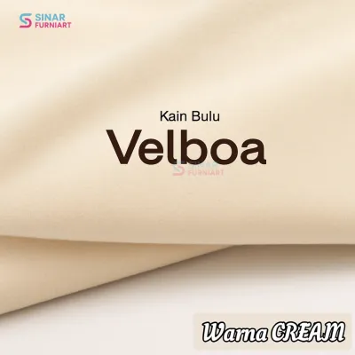 Sofa Bench Minimalis Grande dengan Sandaran Tampak Luar & Sandaran Dalam Multifungsi - Warna Merah Bahan Beludru Cocok Semua Ruang