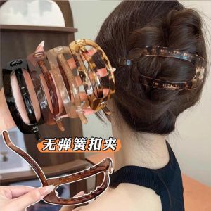 New Large Duckbill Clip Flat Hair Clamp for Women Back of Head Hair Claw Clip