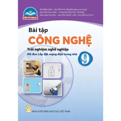 Sách bài tập - Công nghệ 9 - Lắp đặt mạng điện trong nhà - Chân trời sáng tạo (Bán kèm bút bi TL-027)