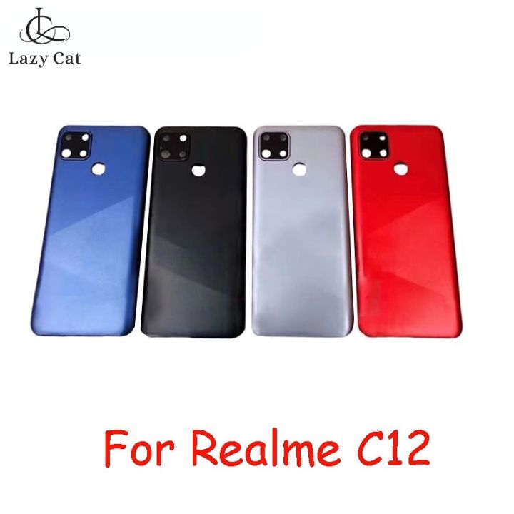For OPPO Realme C12 RMX2189 Back Battery Cover Rear Panel Door