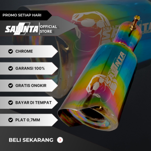 Savinta Knalpot Serigala Baut Mobil Bensin Solar Avanza L300 Panther Grandmax Traga Carry Pick Up