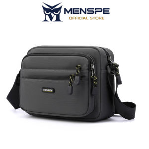 MENSPE Men Bag Men Shoulder Backpack Oxford Fabric Crossbody Bag Large Capacity Bag Sling Bags Fashion Messenger Bag Purse Satchel Messenger Bag for Work Business Travel Sport Bag