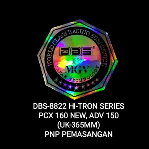 SHOCK TABUNG DBS-8822 HITRON SERIES PCX 160 NEW HONDA ADV UK-365MM HARGA GROSIR TERMURAH