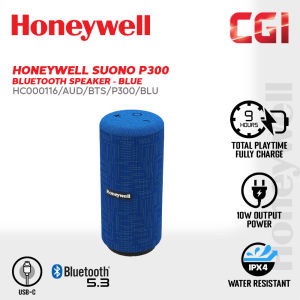 Honeywell Bluetooth Speaker Suono P300 (Blue) - HC000116/AUD/BTS/P300/BLU