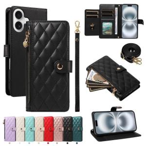 Crossbody Zipper Cards Solt Wallet Leather Case for OPPO Reno 14 14F 13 13F 13A 12 12F FS 11 11F Pro 5G Bag Purse Flip Book Strap Cover