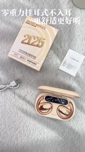 BONINE Original Wireless Earphone Bluetooth 5.4 Ear Hanging Headphone HiFi Stereo Sports Earbuds with Mic Headset Long Battery Life