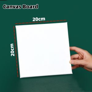 Canvas Board Painting Plain Cotton Painting Canvas Panels for Acrylic Paint Watercolors Drawing Art
