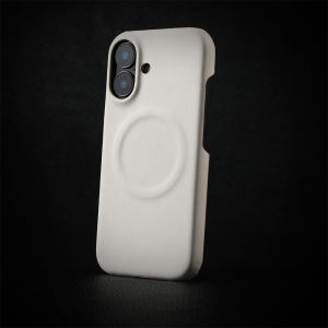 Business Sheepskin Leather Magnetic Phone Case For iPhone 17 Air 12 13 14 15 16 Pro Max Luxury Solid Color Shockproof Hard Cover
