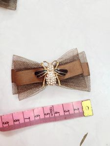 Nơ trang trí làm kẹp tóc túi xách  nón