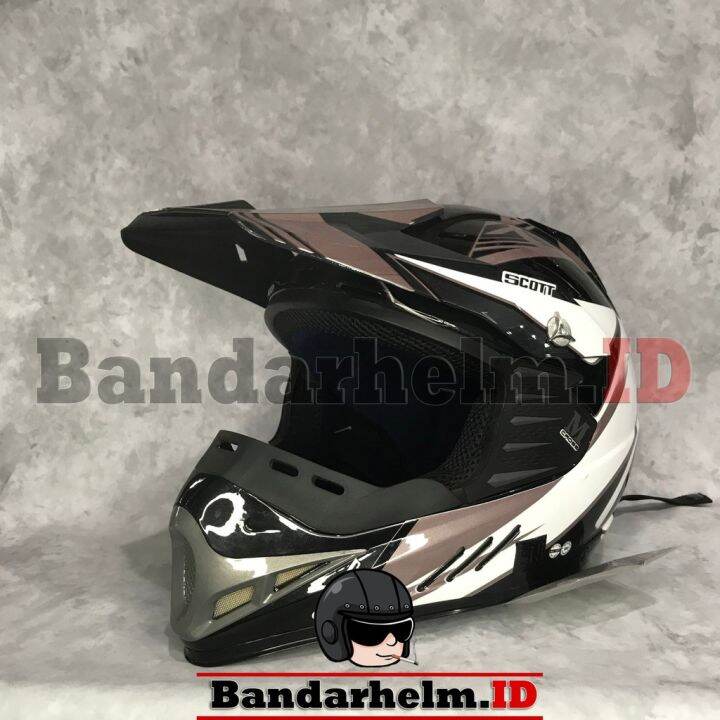 Helm cross hot sale full face