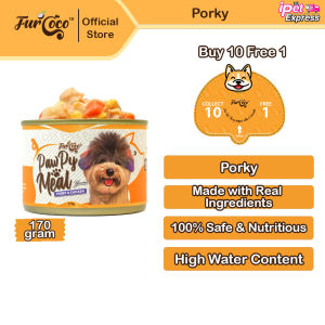 Furcoco Pawpy Meal - Porky -170g Real Meat Series