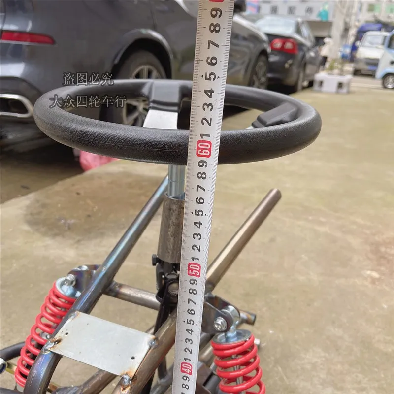 Beach buggy refitted head four wheel kart electric vehicle front