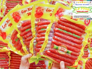 Lạp xưởng tôm loại ngon đặc biệt lạp xưởng tôm đặc sản Sóc Trăng