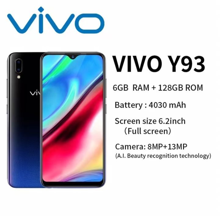 Vivo Y93 (8+ 256)GB ROM Inch 13MP Dual Camera 4G
