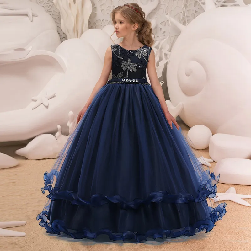 Girls' Dresses Girls' Princess Dresses Digital Print Children's Dresses -  GIGI & POPO