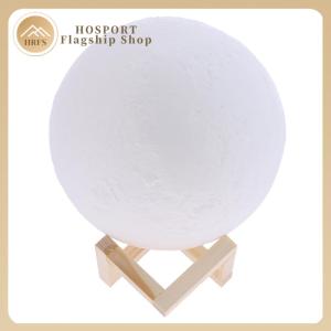 【HRFS】 3D LED Moon Light Gift USB Night Moonlight Touch Sensor Three Colors Changing Simulate Craters Rocks for Bedroom Decor