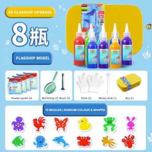 Magical crystal spirit DIY toy playset