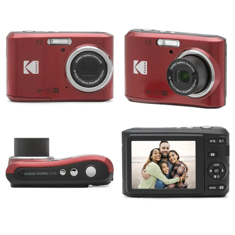 Kodak PIXPRO FZ45 Compact Digital Camera 4X Optical Zoom 27mm Wide