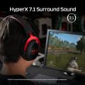 HyperX Cloud II Cloud 2- Gaming Headset, 7.1 Surround Sound, Memory Foam Ear Pads, Durable Aluminum Frame, Detachable Microphone, Works with PC, PS5, PS4, Xbox Series X|S, Xbox One – Gun Metal. 