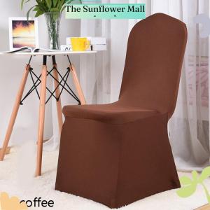 Sunflower 1Pcs Wedding Chair Covers polyester Stretch Slipcover for Restaurant Banquet Hotel Dining Party Universal Chair Cover