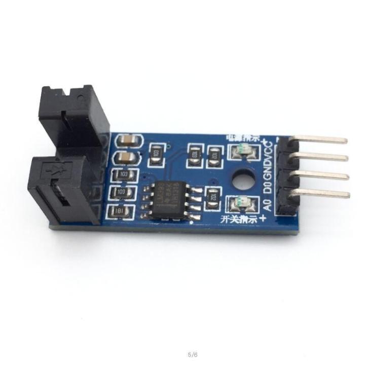 1PCS Slot Type IR Optocoupler Speed Sensor Module LM393 For Arduino ...