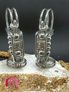 Gantungan kunci motor gantungan kunci stainless steel Model Budha Baru-1