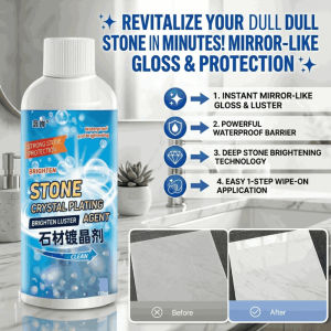 Universal Stone Crystal Plating Agent Marble Polishing Nano Crystal Liquid Stoneworks Granite Sealer Nano Agent Waterproof Scratch Repair Brightening