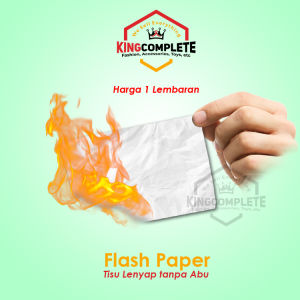Alat Sulap Flash Paper Sulap Tisu Sulap KING COMPLETE