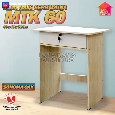 MTK 80 1P1L MEJA TULIS MEJA KERJA MEJA BELAJAR MEJA DESK MEJA KOMPUTER MEJA TULIS MINIMALIS MEJA KANTOR MEJA RIAS MEJA DENGAN LACI MEJA DENGAN KUNCI MEJA MURAH