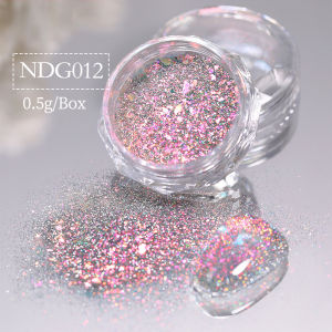 BORN PRETTY 1 Box Auroras Reflective Giltter Nails Powder UV Gel Polish Chrome Pigment Nail Art Decoration Accessorie