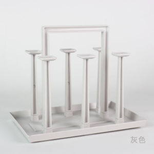 ชั้นวางแก้วที่ใส่แก้วแผ่นระบายน้ำกลับหัวถ้วยน้ำถ้วยชาชั้นวางห้องนั่งเล่น