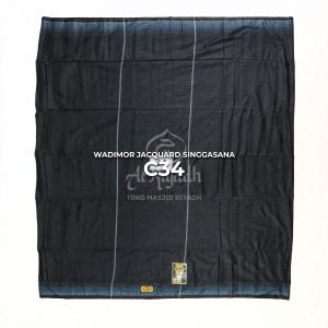 Sarung Wadimor Motif Jacquard Singgasana Antik