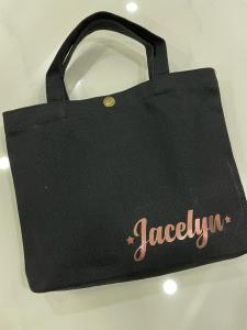 Personalised Tote Bag - Lunch bag Weekend bag - Custom Gift for birthday anniversary housewarming care pack