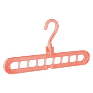 Multi-function Folding Drying Racks Scarf Clothes Storage 9-hole Clothes Hanger Organizer Space Saving Hanger 旋转9孔挂衣架