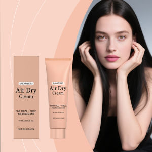new Air Dry Cream Keratin Hair Repair Treatment Castor Oil Coconut Oil Hair Styling Products Frizz Control Hair Smoothing Cream 100g hot