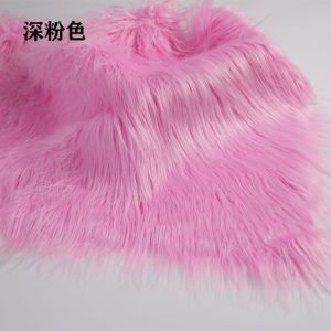 【Ship in 24H】9cm faux Drowning Fur Fabric falling Water Cotton Doll Fried Hair fursuit Hair Long Fur Flower Fabric Cloth material