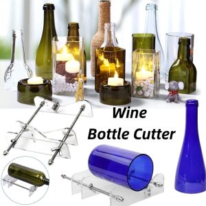 DIY Glass Bottle Cutter Tool Square Round Wine Beer Glass Sculptures Cutter Machine for Beer Glass Cutting Bottles Holder